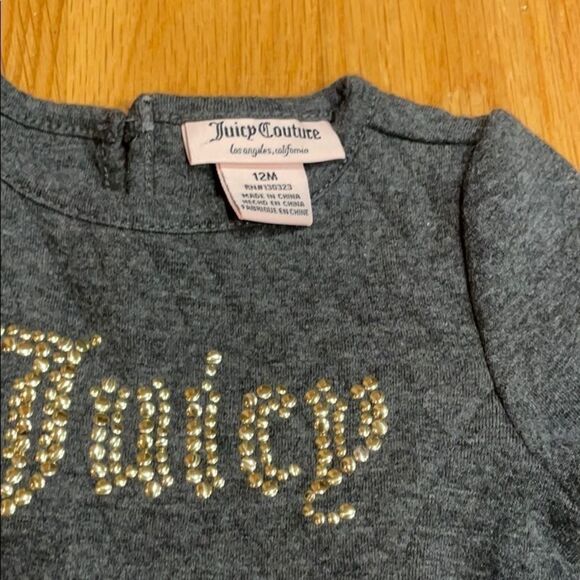 12 Month JUICY COUTURE Girls Top - Picture 3 of 5